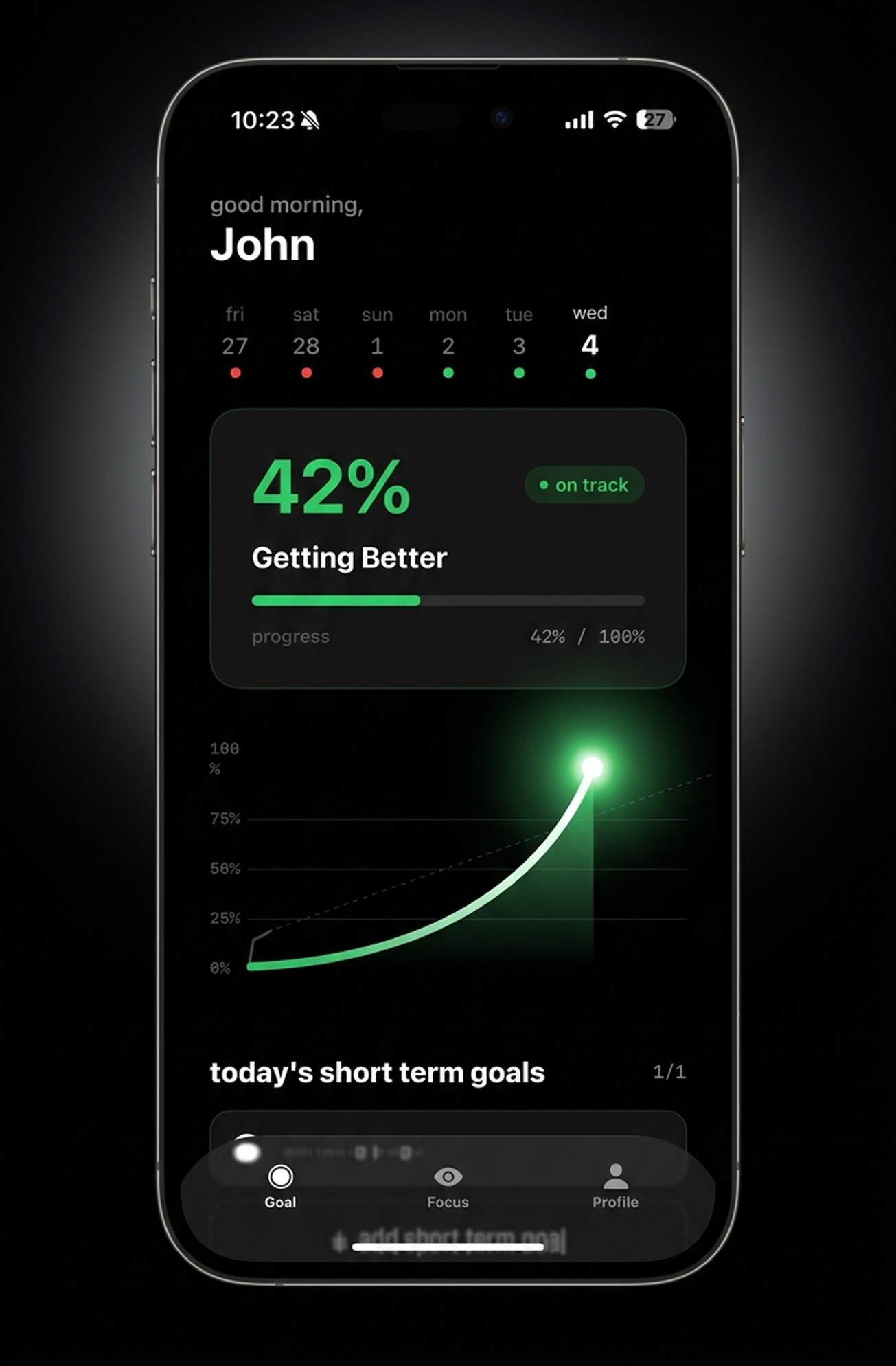 start and end every day with intention.